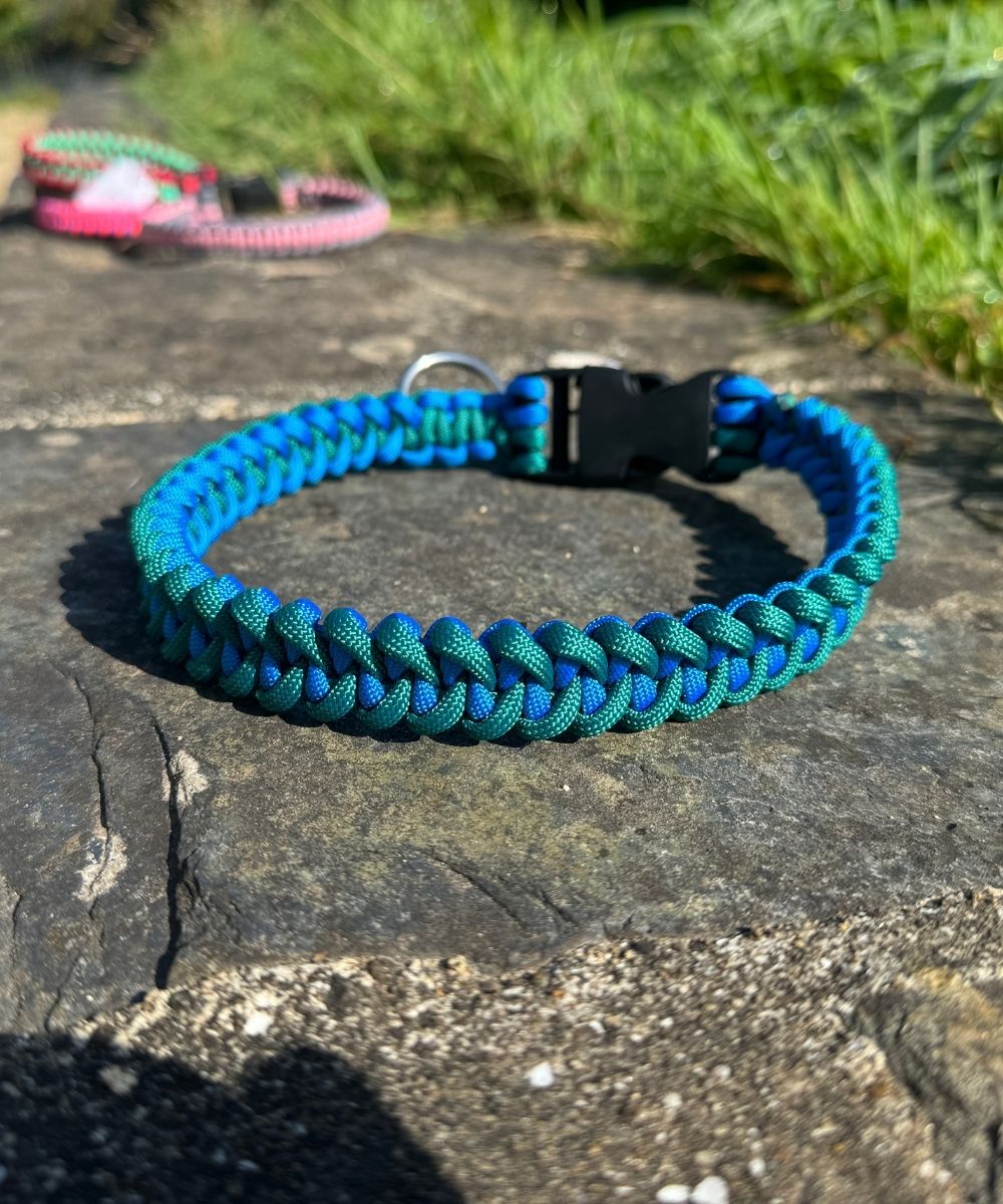 Berry beautiful - Dog paracord collars - sharkJaw