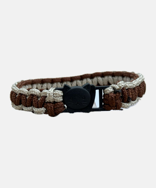 Café latte - Cat paracord necklaces