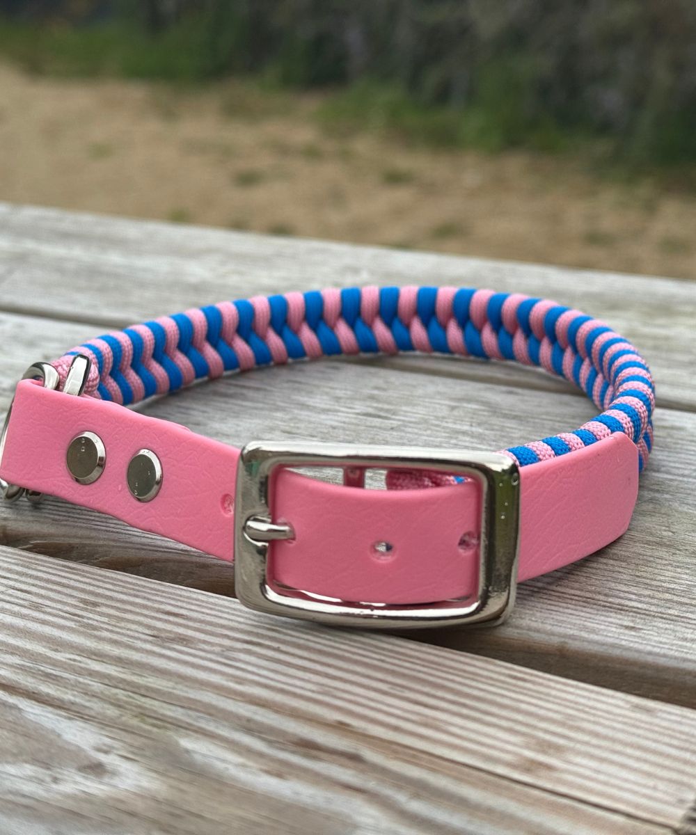 Berry beautiful - Dog paracord collars - sharkJaw